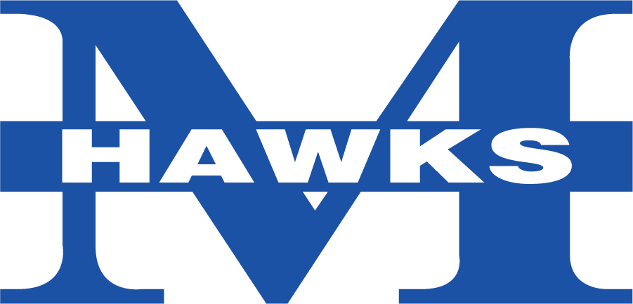 Monmouth Hawks 1993-2003 Secondary Logo iron on transfers for clothing